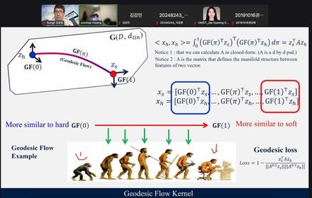 우수 논문 발표 세미나 개최 : Geodesic flow kernels for semi-supervised learning on mixed variable tabular dataset