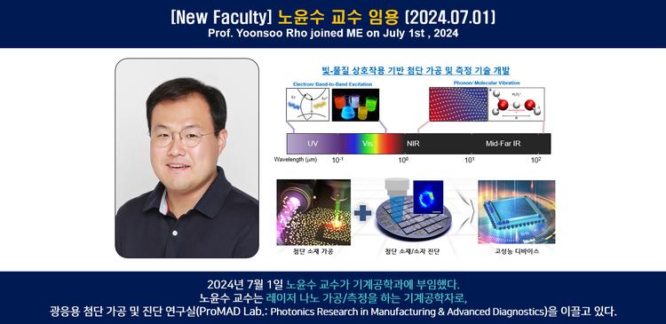 [New Faculty] 노윤수 교수 임용 (2024.07.01)